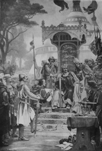 King John granting Magna Carta
