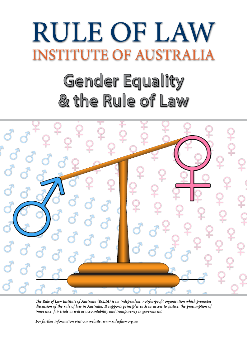 Image - Booklet - Gender Equality and the Rule of Law