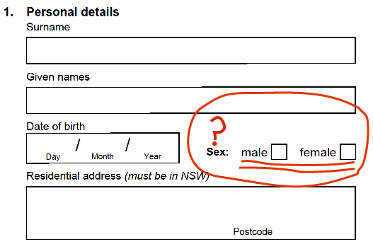 NSW Licence Application