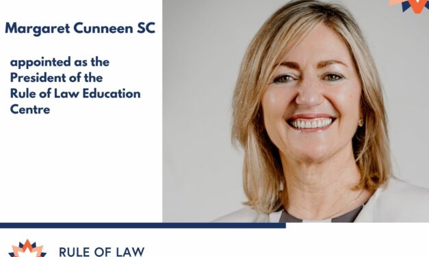 New President at Rule of Law Education Centre