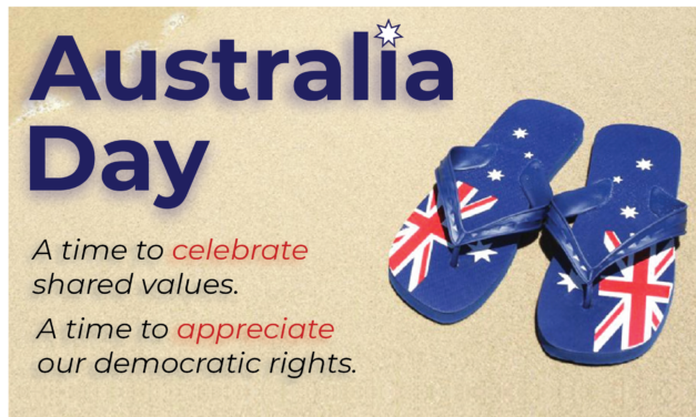 Australia Day- a time to celebrate