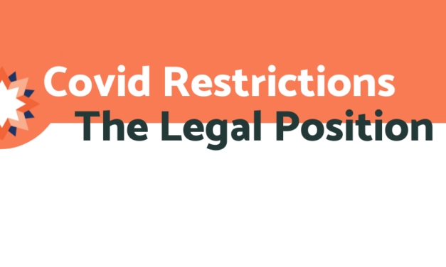The Legal Position of Covid Restrictions