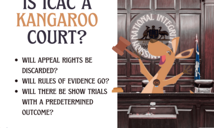 Is ICAC a Kangaroo Court?