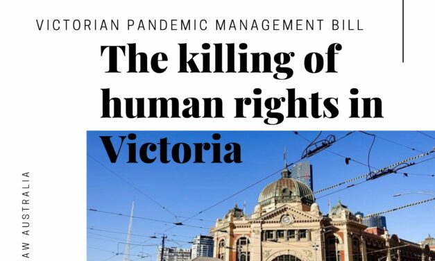 Victorian Pandemic Management bill