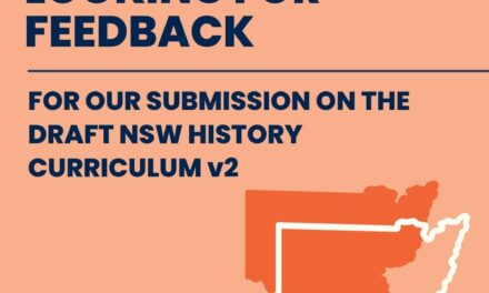 NSW History Draft v2 Feedback